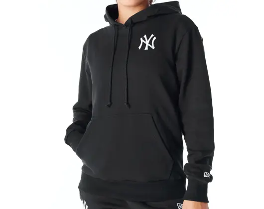 Dámská Mikina New Era - Le Hoody - NY Yankees - Black / White