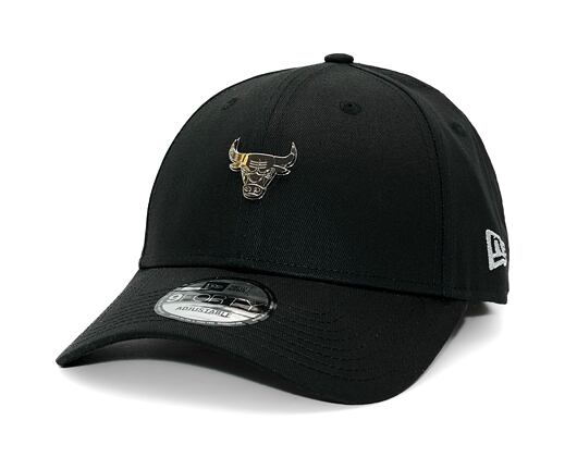 Kšiltovka New Era - 9FORTY Metallic Pin - Chicago Bulls - Black