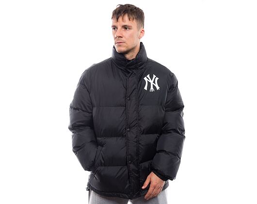 Bunda New Era - Nylon Puffer - NY Yankees - Black / White