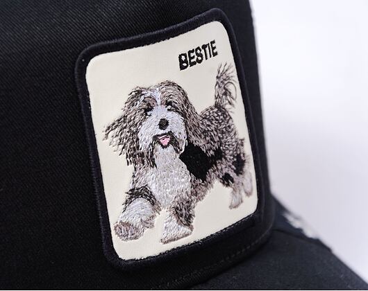 Kšiltovka Goorin Trucker - The Bestie Dog - Black