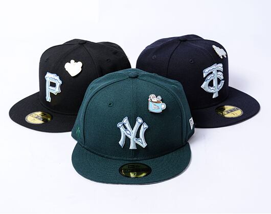 Kšiltovka New Era - 59FIFTY "Wintertime Pin" - NY Yankees - Green