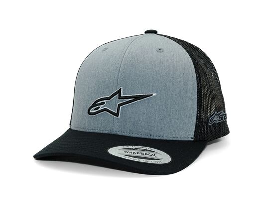 Kšiltovka Alpinestars - Ageless Outline Trucker - Grey Heather/Black