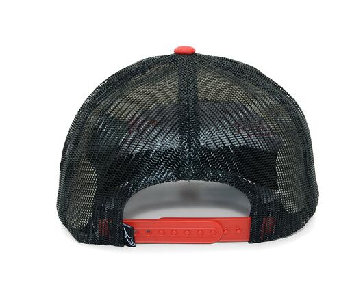 Kšiltovka Alpinestars - Dunker Trucker - Red/Black