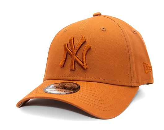 Kšiltovka New Era - 9FORTY MLB League Essential - NY Yankees - Brown