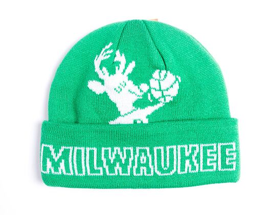 Kulich Mitchell & Ness - K.O. Knit Hwc - Milwaukee Bucks - Green