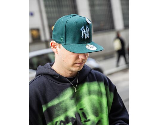 Kšiltovka New Era - 59FIFTY "Wintertime Pin" - NY Yankees - Green