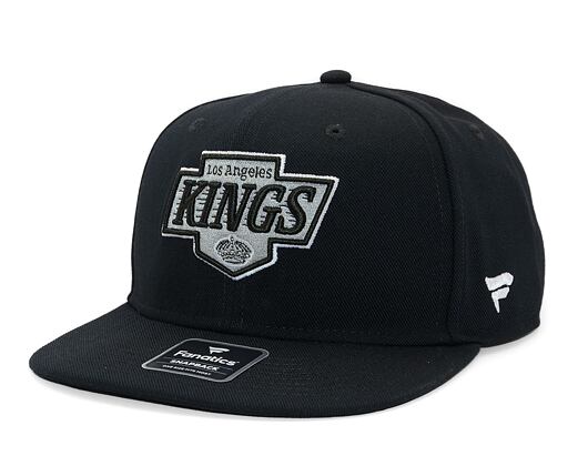 Kšiltovka Fanatics - Los Angeles Kings - A/CAP Str Mid Crn Adj Sqv Sbk - Black