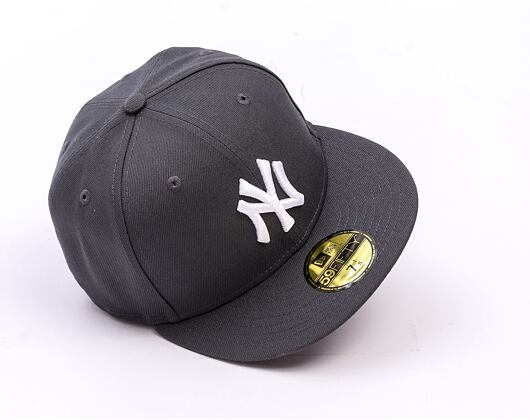 Kšiltovka New Era - MLB Basic 59FIFTY - NY Yankees - Gray / White