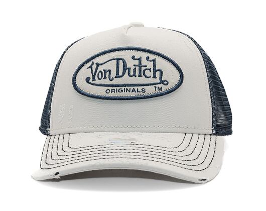 Kšiltovka Von Dutch - Trucker Kiruna - Caps - Cot Twill - Grey/ Black