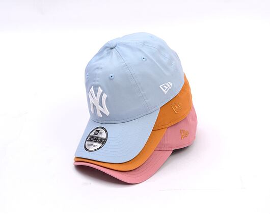 Kšiltovka New Era - MLB Essential 9TWENTY - NY Yankees - Pastel Blue / White