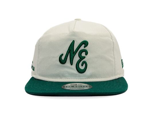 Kšiltovka New Era - NE Script GOLFER - Cream / Dark Green