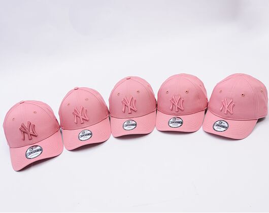 Dětská Kšiltovka New Era - MLB Essential 9FORTY - NY Yankees - Pink