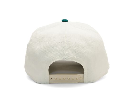 Kšiltovka New Era - MLB Script GOLFER - Oakland Athletics - Cream / Dark Green