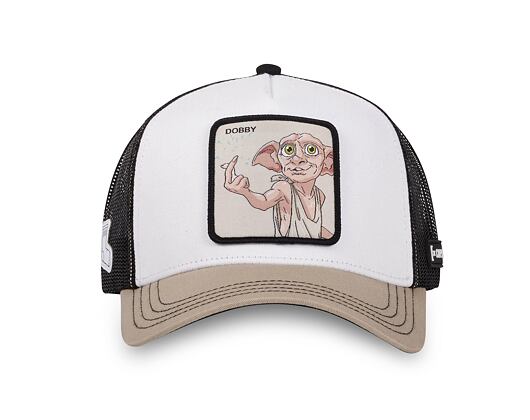 Kšiltovka Capslab - Trucker Harry Potter - Dobby - Beige