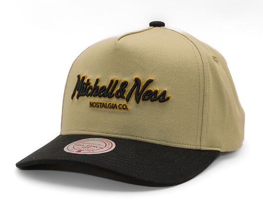 Kšiltovka Mitchell & Ness - Nostalgia Pro Crown - Khaki/Black