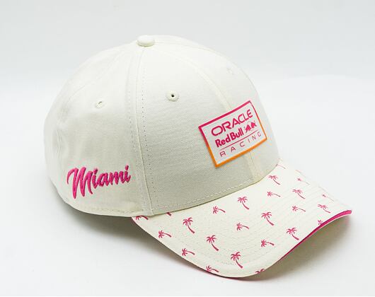 Kšiltovka New Era 9FORTY Miami - Red Bull F1 - Off White