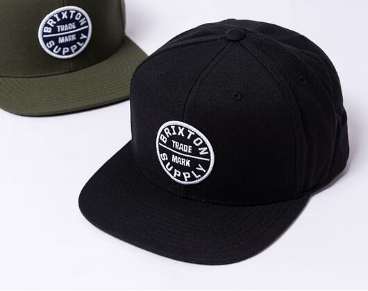 Kšiltovka Brixton Oath III Snapback - Black