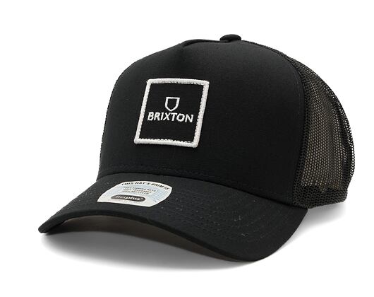 Kšiltovka Brixton Alpha Block X C MP Mesh Cap - Black