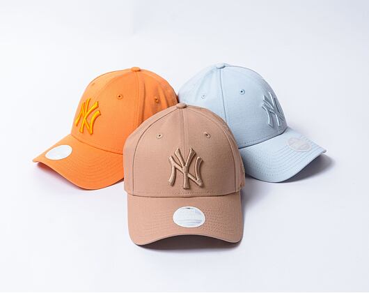 Dámská kšiltovka New Era - 9FORTY League Essential - NY Yankees - Camel