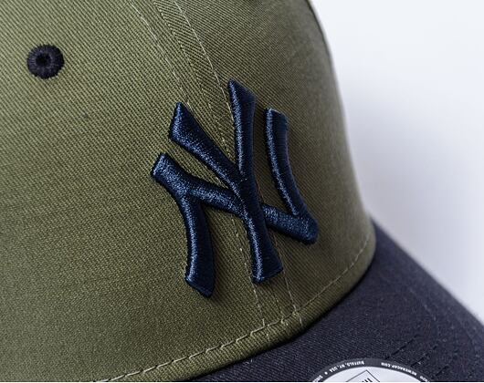 Dětská Kšiltovka New Era - 9FORTY Contrast - NY Yankees - New Olive / Navy