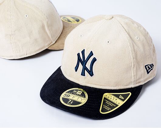 Kšiltovka New Era - 59FIFTY Low Profile Cord - NY Yankees - Navy