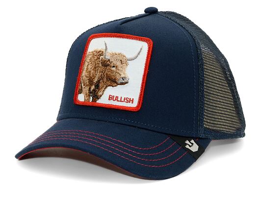 Kšiltovka Goorin Trucker - Bull Fan - Navy