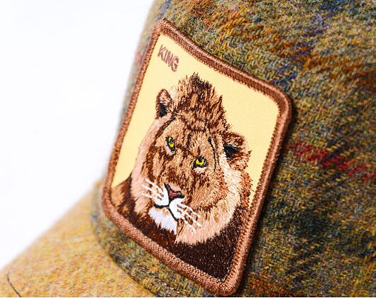 Kšiltovka Goorin Trucker - Moon Lion - Khaki