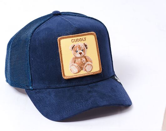 Kšiltovka Goorin Trucker - The Cuddly Bear - Navy