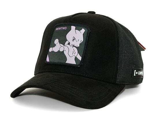 Kšiltovka Capslab x POKEMON Suede - Mewtwo