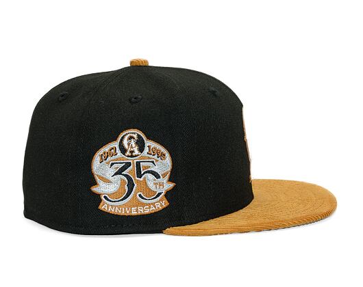 Kšiltovka New Era - 59FIFTY MLB Contrast Cord - California Angels - Black