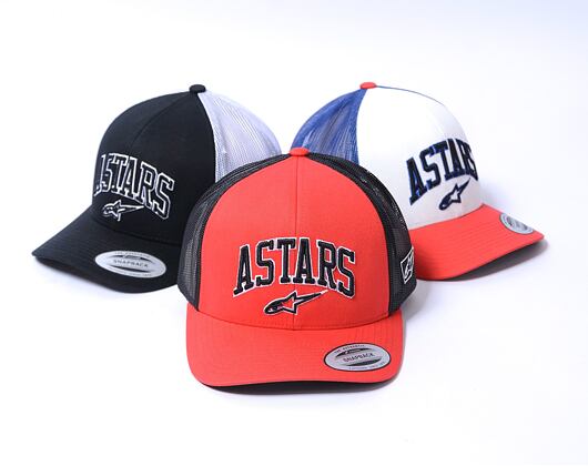 Kšiltovka Alpinestars - Dunker Trucker - Red/Black