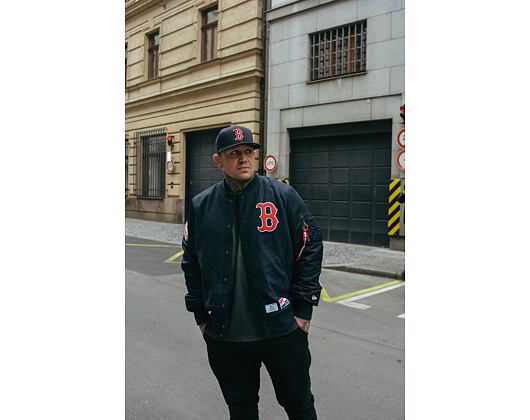 Bunda New Era - MLB × Alpha Industries - Boston Red Sox