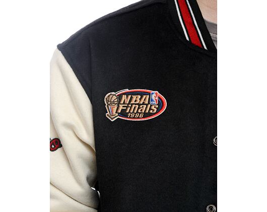 Bunda Mitchell & Ness - Team History Varsity Jacket Vintage Logo - Chicago Bulls - Black