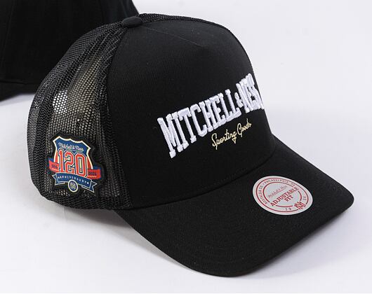 Kšiltovka Mitchell & Ness - Branded 120 Anniversary Trucker Snapback - Branded - Black