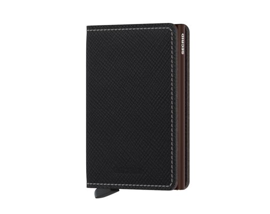 Peněženka Secrid Slimwallet Saffiano Brown