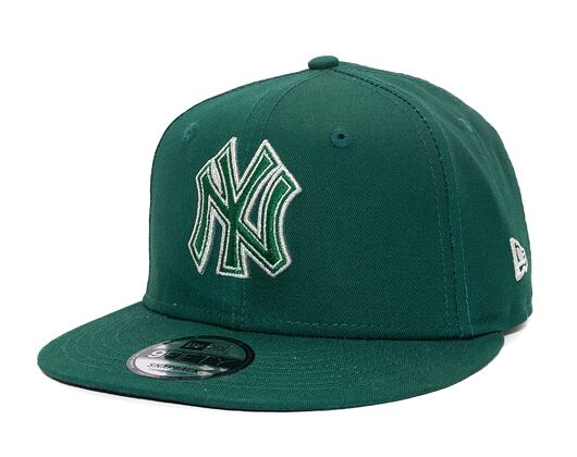 Kšiltovka New Era - 9FIFTY MLB Metallic Outline - NY Yankees - Green