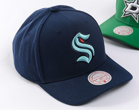 Kšiltovka Mitchell & Ness - Team Ground 2.0 Pro Snapback - Seattle Kraken - Navy