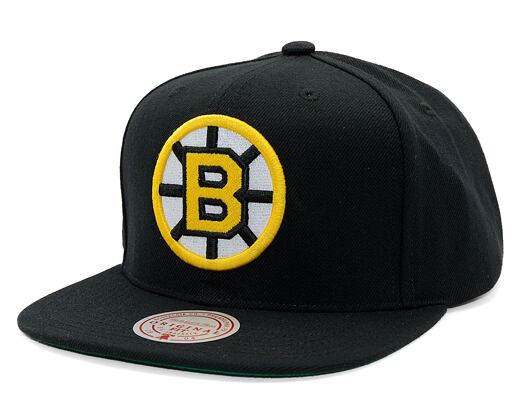 Kšiltovka Mitchell & Ness - Conference Patch Snapback Vntg - Boston Bruins - Black