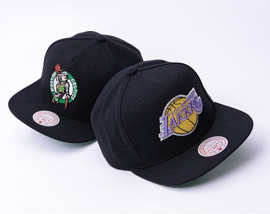 Kšiltovka Mitchell & Ness - Shine On Snapback - Los Angeles Lakers - Black