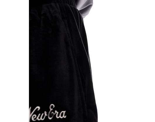 Kalhoty New Era - Velour Track Pants - Black