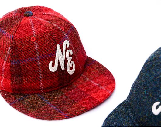 Kšiltovka New Era - 59FIFTY Retro Crown Harris Tweed - Red