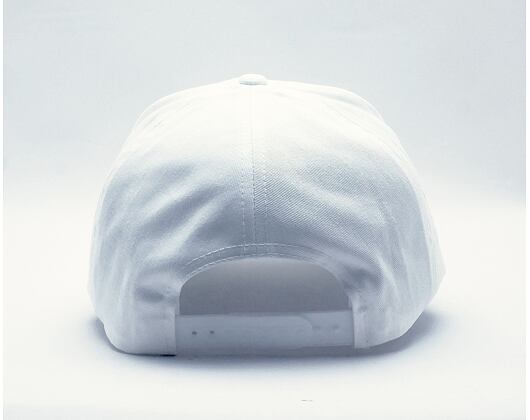 Kšiltovka Yupoong 5-Panel Curved Classic Snapback white