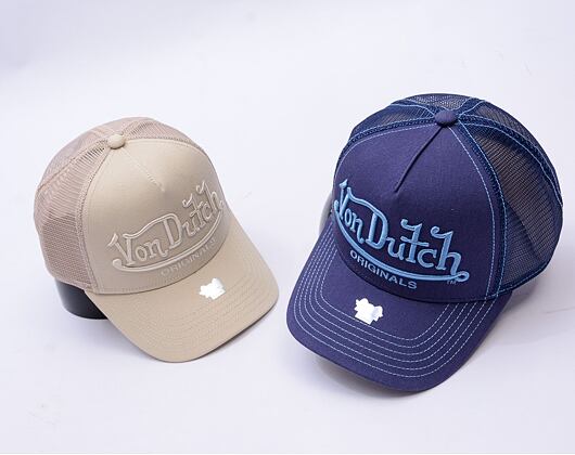 Kšiltovka Von Dutch - Trucker Riverside - Caps - Cot Twill - Blue