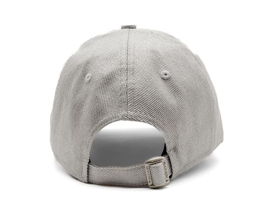 Dámská Kšiltovka New Era - MLB Metallic Denim 9FORTY - NY Yankees - Silver / White