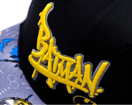 Dětská Kšiltovka New Era - Warner Bros Batman 9FIFTY - Black / Yellow