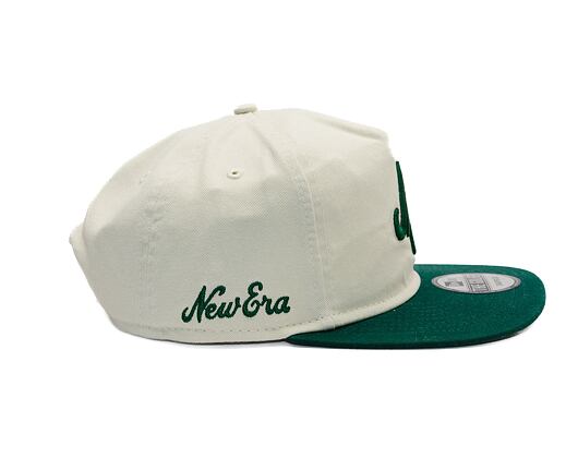 Kšiltovka New Era - NE Script GOLFER - Cream / Dark Green