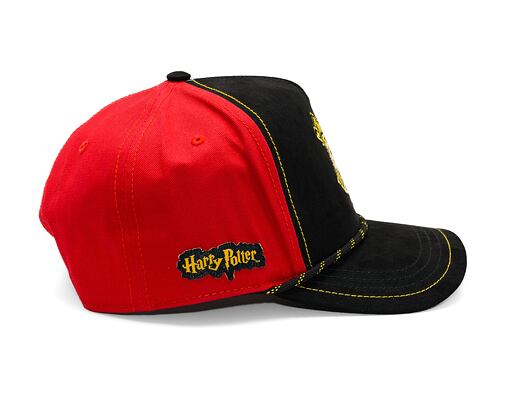 Kšiltovka Capslab - Trucker Harry Potter - Hogwards Suede - Black/Red