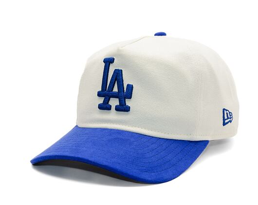 Kšiltovka New Era - MLB Script GOLFER - LA Dodgers - Cream / Dark Royal