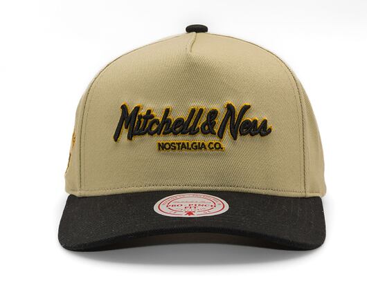 Kšiltovka Mitchell & Ness - Nostalgia Pro Crown - Khaki/Black