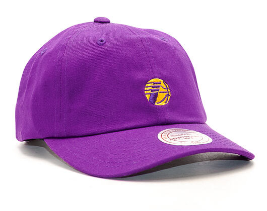Kšiltovka Mitchell & Ness Elements Dad Hat Los Angeles Lakers Purple Strapback